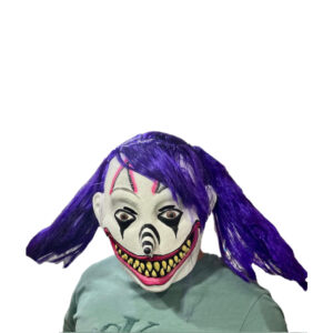 Payaso con coletas