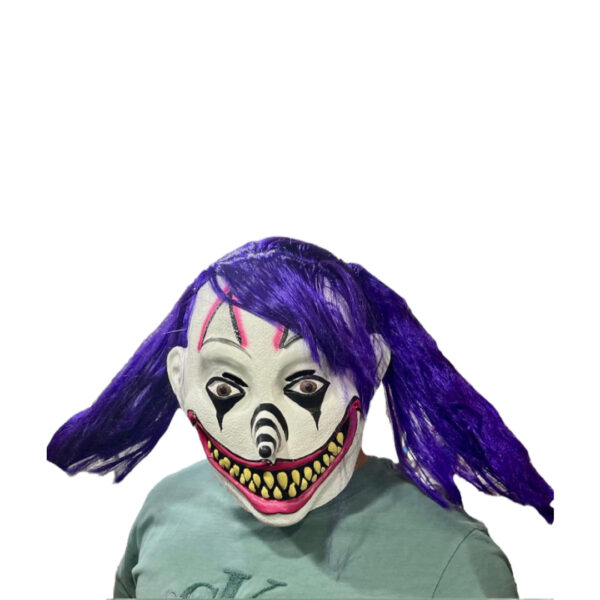Payaso con coletas