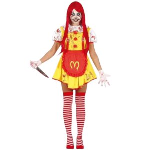 Ronald McDonald Mujer Terror