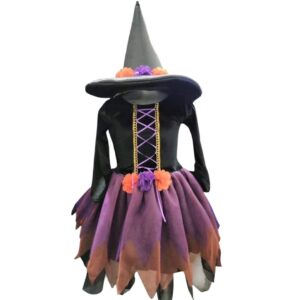 Disfraz infantil de bruja