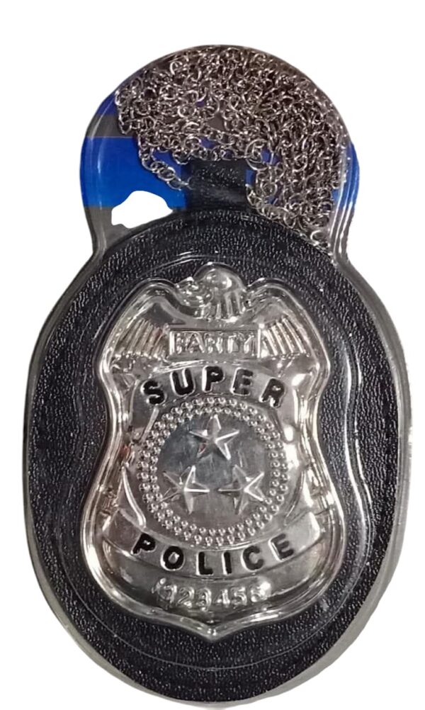 Placa "Super Police"