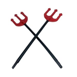 Tridentes rojos