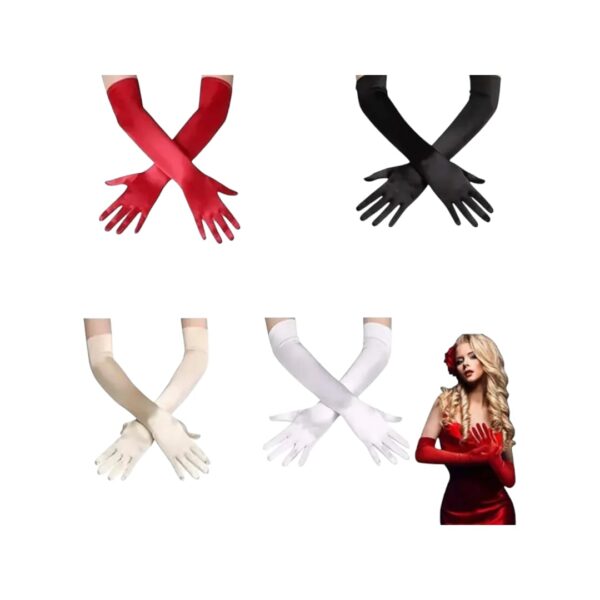 Guantes largos variados