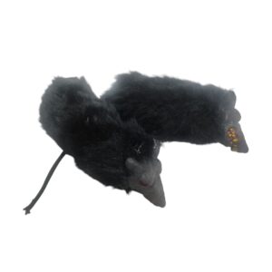 Ratas decorativas peludas