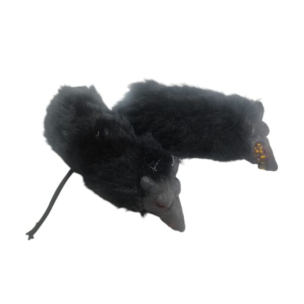 Ratas decorativas peludas