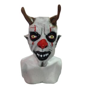 Busto de payaso demoníaco
