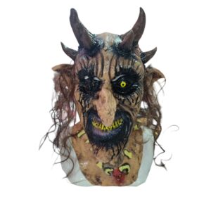 Mascara de bruja con cuernos